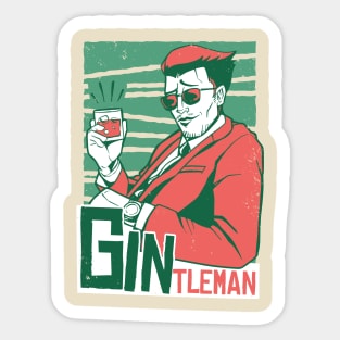 Gin Gentleman Sticker